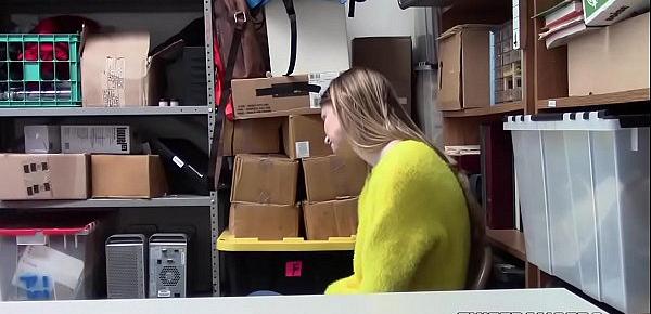  Busty Blonde Russian Teen Thief Nadya Nabakova Fucked By Corrupt Store Officer